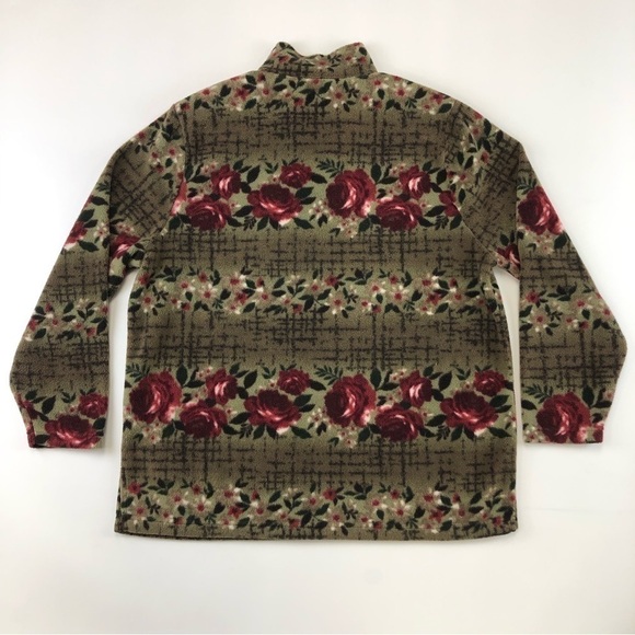 TanJay Rose Print Fleece - Picture 2 of 9